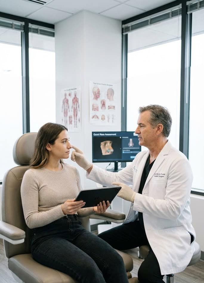 Vlerësimi i hundës me kirurg