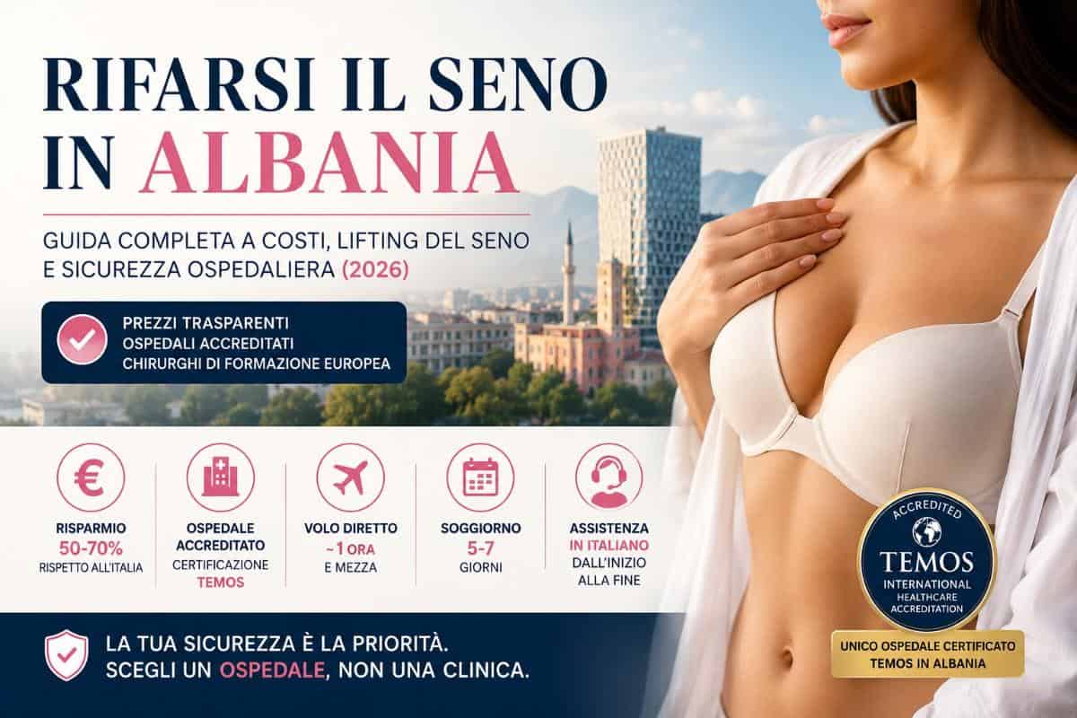 Kirurgjia e gjoksit në Shqipëri: Udhëzues i plotë për kostot, ngritjen e gjoksit dhe sigurinë në spital (2026)