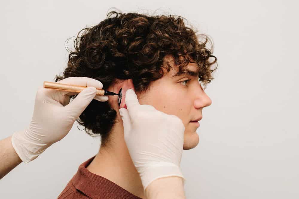 Plastic surgery for prominent ears in Albania, otoplasty procedure for children and adults.