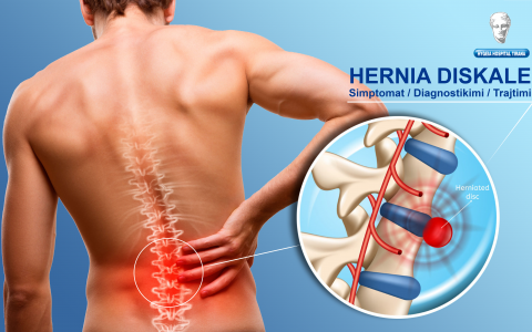 Hernia Diskale – Simptomat, diagnostikimi dhe trajtimi